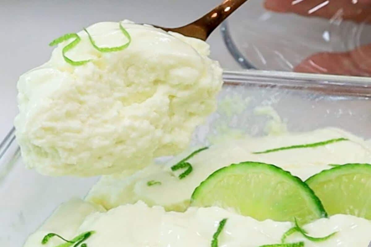 mousse de limão