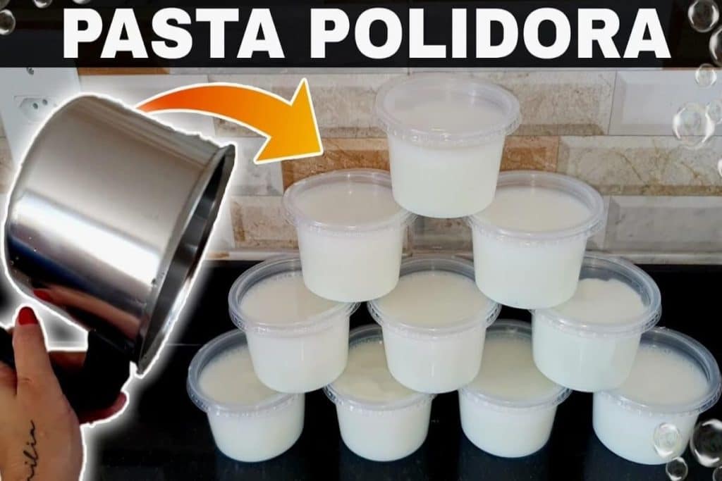 Pasta Polidora Para Alumínio