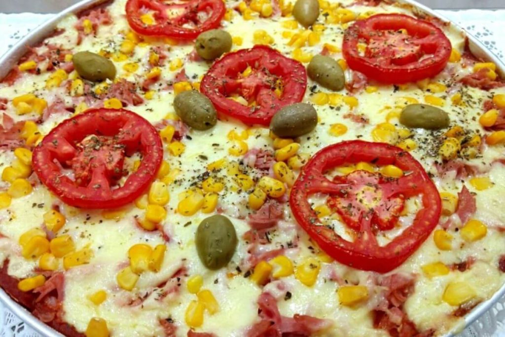 Pizza De Liquidificador