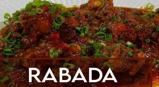 Receita De Rabada