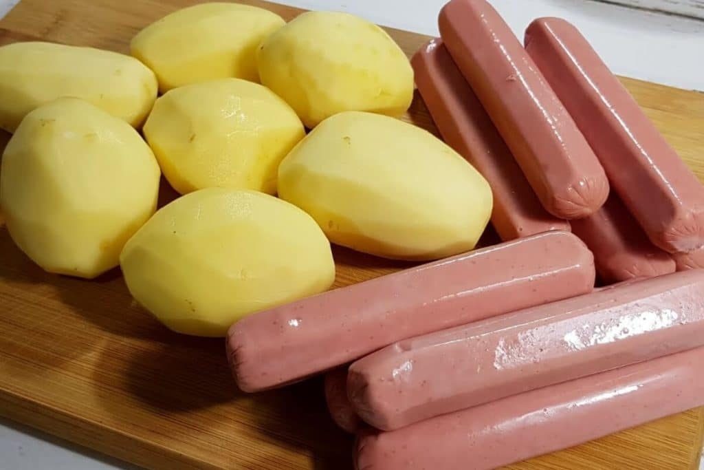 Receita Com Salsicha E Batata