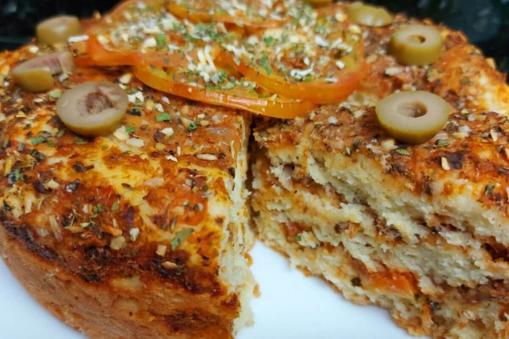 Torta De Creme De Leite Salgada