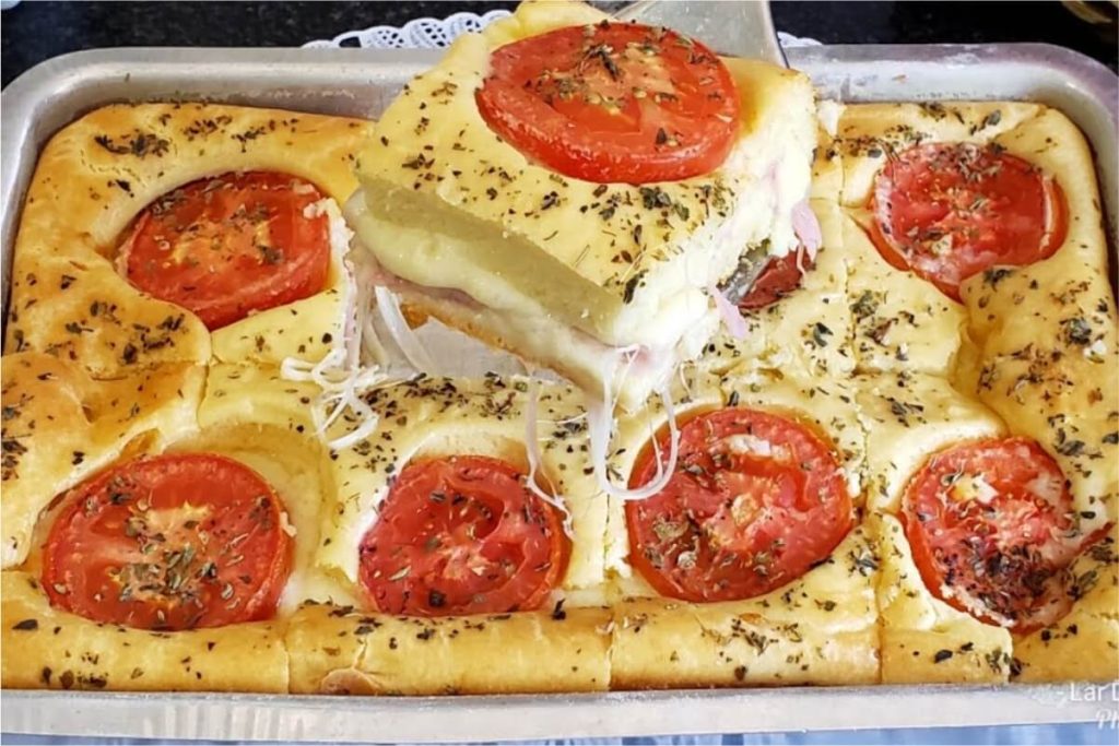 Torta De Presunto E Queijo