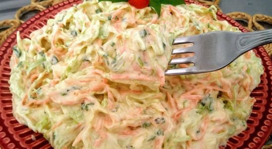 Salada De Repolho Americana