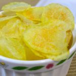 Batata Chips De Microondas