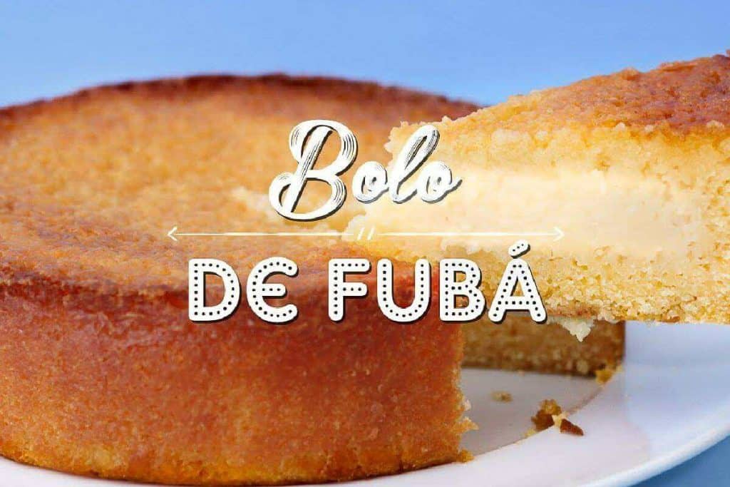 Bolo De Fubá Cremoso