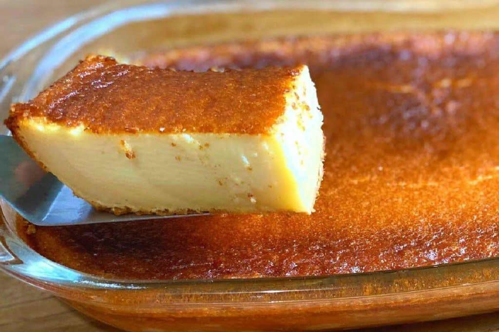 bolo de leite cremoso