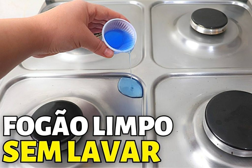 Misturinha Para Limpar Fogão