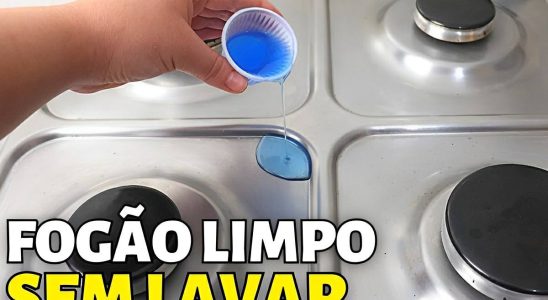 Misturinha Para Limpar Fogão