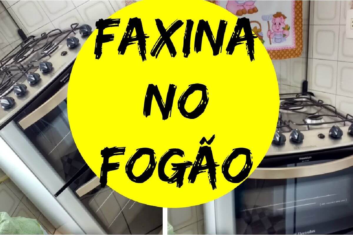 como tirar gordura do fogão