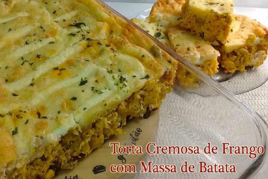 Torta Cremosa De Frango