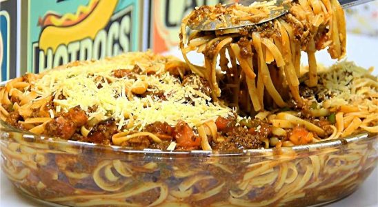 almoço completo e rápido