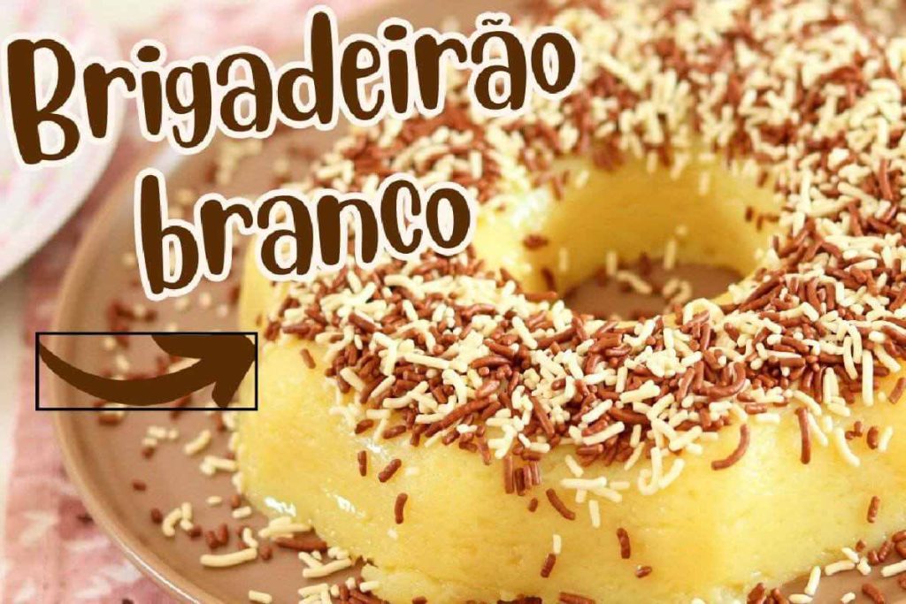 Brigadeirão De Chocolate Branco