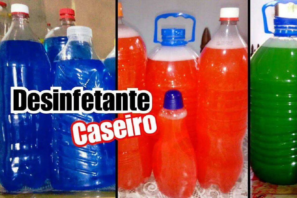 desinfetante caseiro