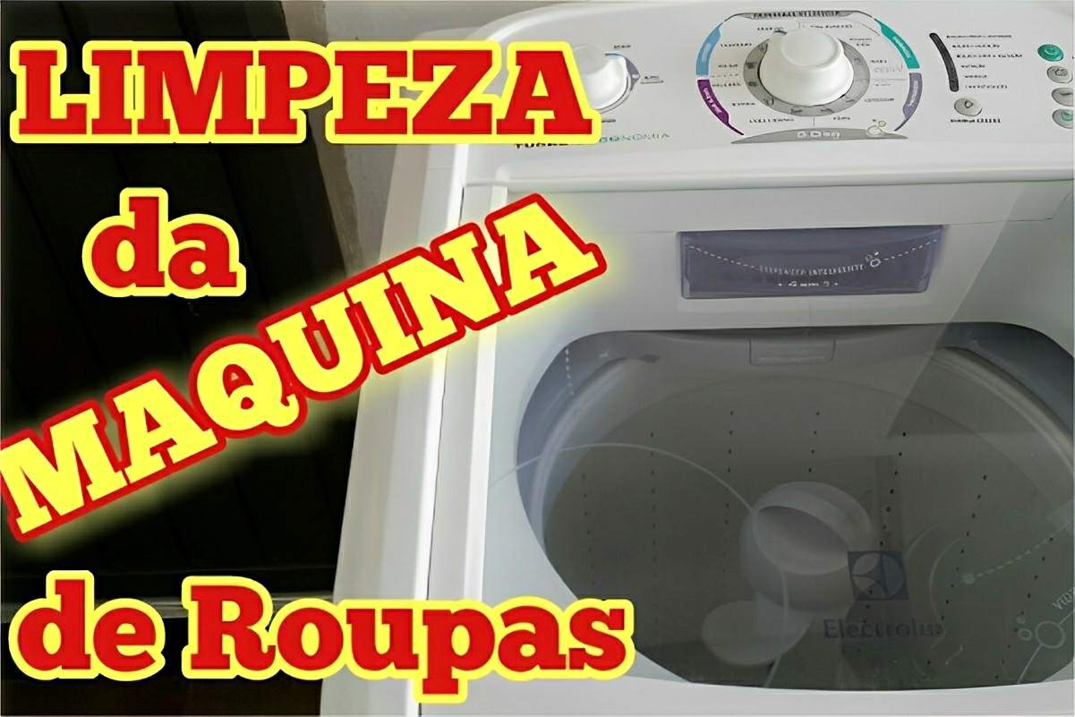 limpeza de máquina de lavar