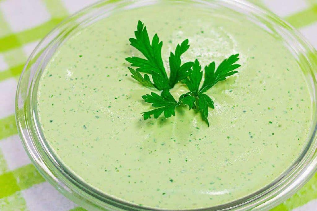 maionese verde sem óleo