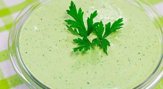 maionese verde sem óleo