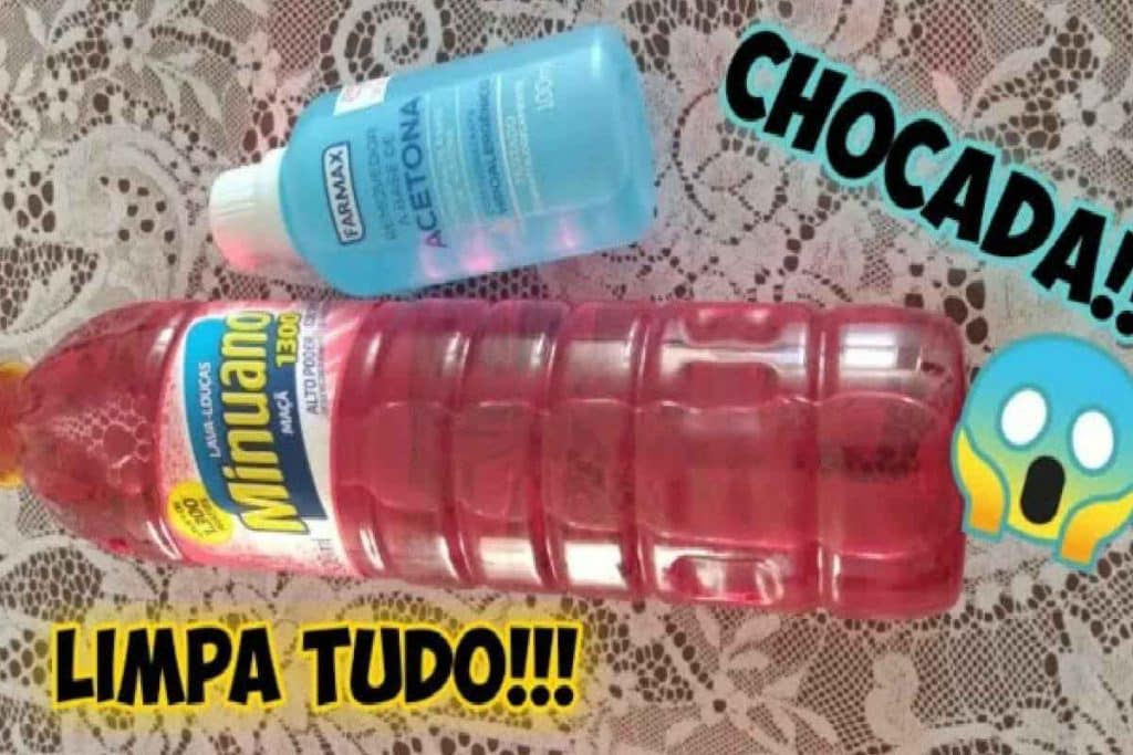 misturinha para limpeza
