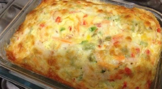 omelete de travessa