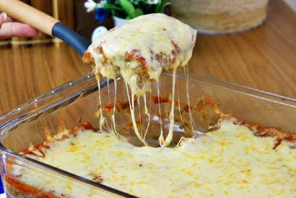 parmegiana de carne moída