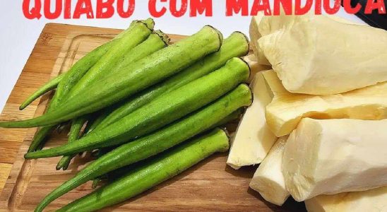 quiabo com mandioca