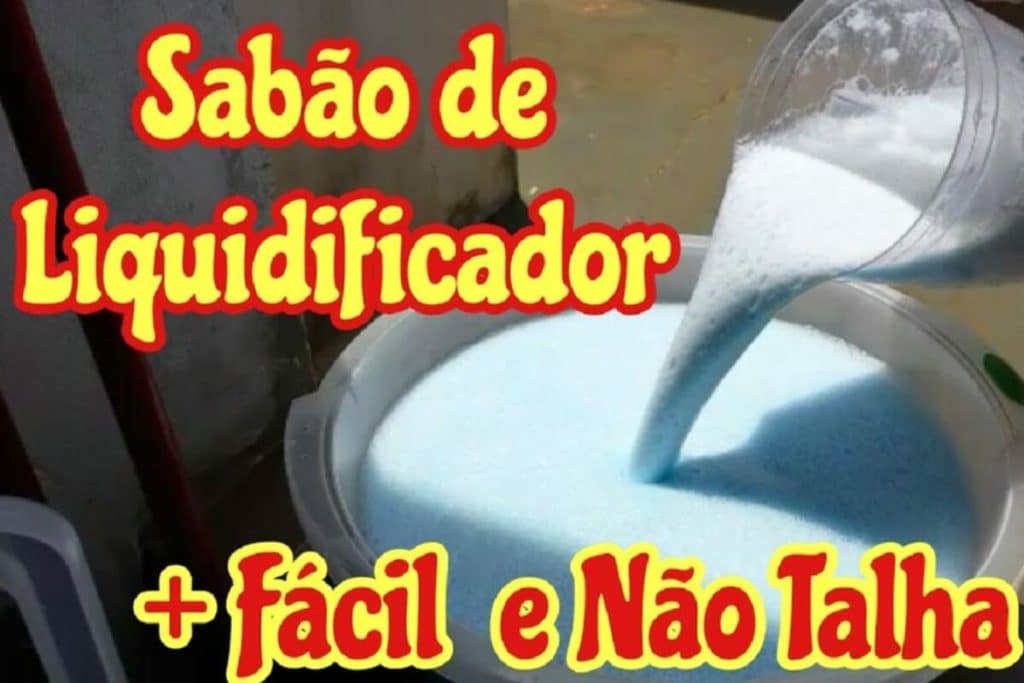 Sabão De Liquidificador