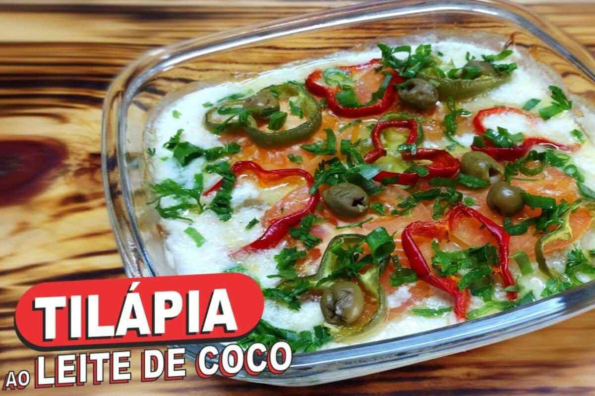 tilápia ao leite de coco