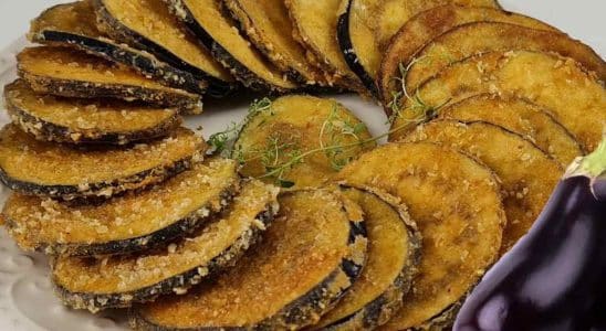 beringela a milanesa