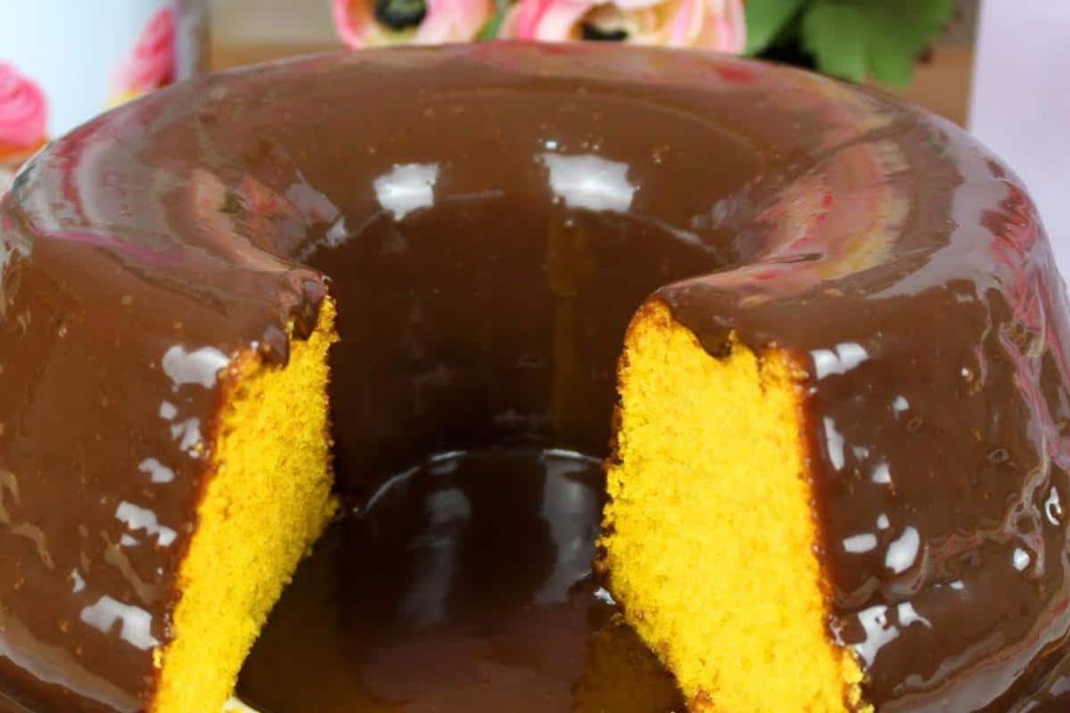 bolo de cenoura fácil