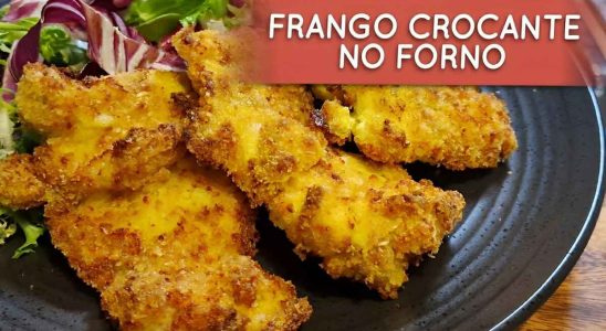Frango Crocante Sem Óleo
