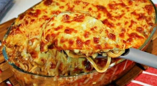 macarrão cremoso de forno