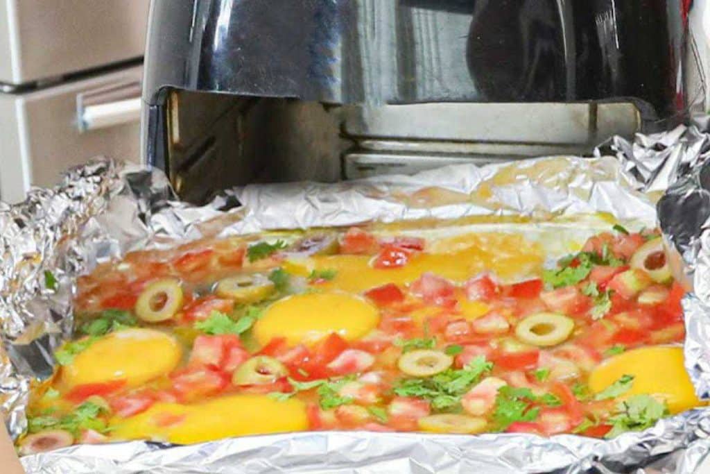 Omelete Na Air Fryer