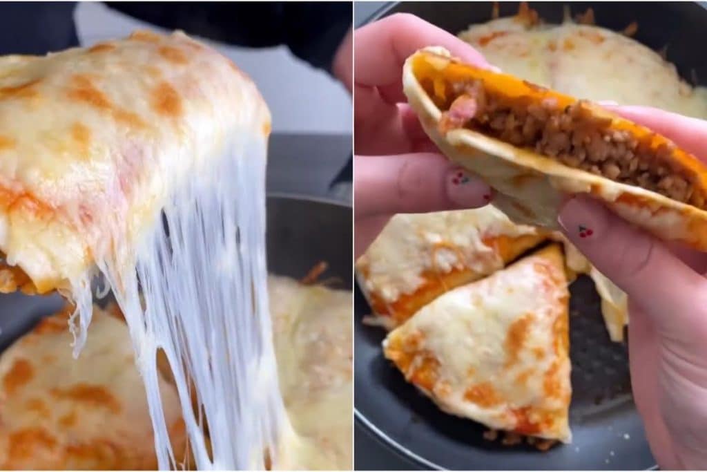 Pizza burrito uma receita diferente e deliciosa que você precisa ...