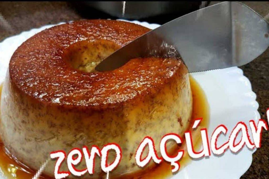pudim de banana zero açúcar