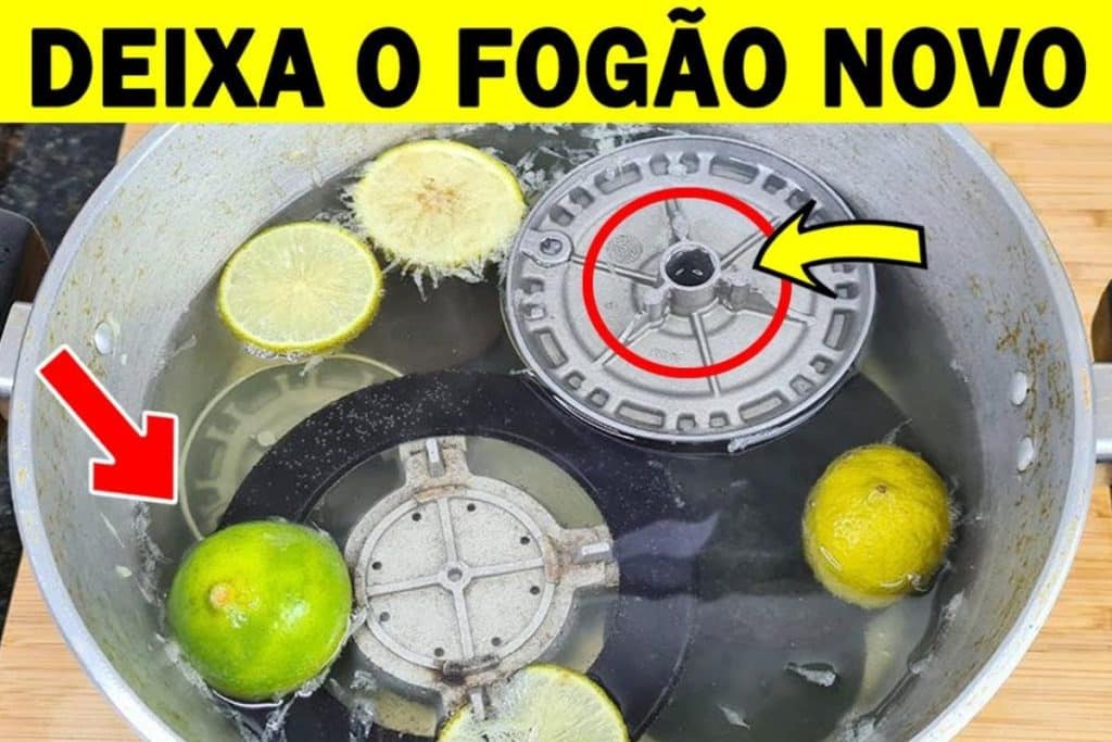 Como Limpar Bocas Do Fogão