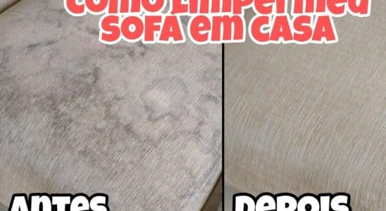 dicas para limpar sofá