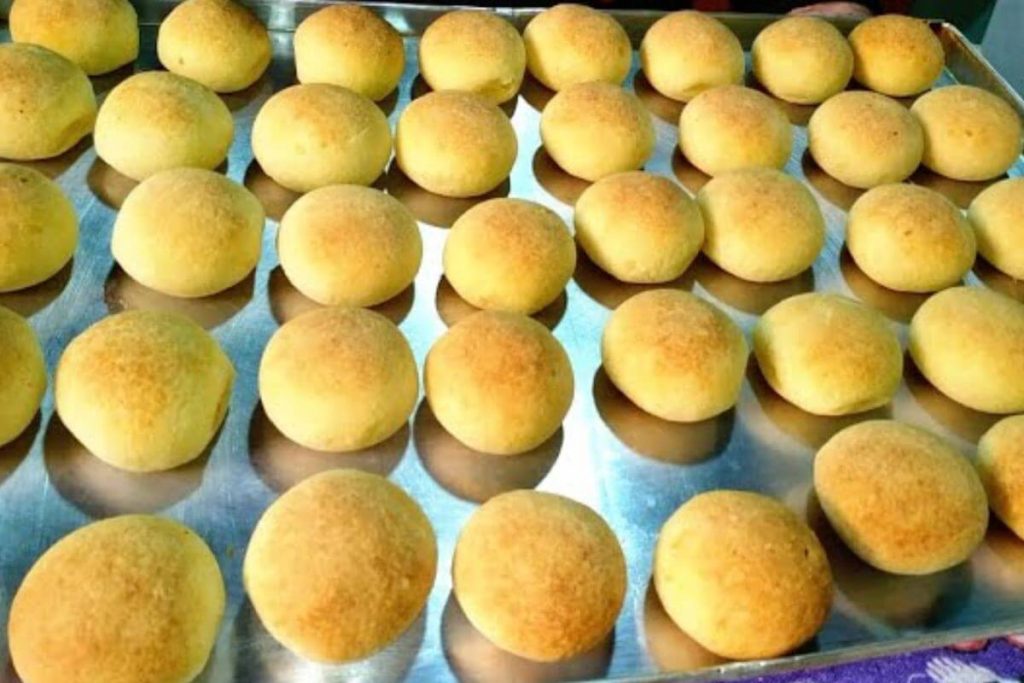 pão de queijo que não murcha