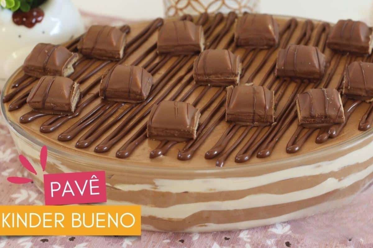 pavê kinder bueno