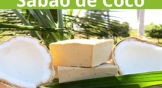 sabão de coco caseiro