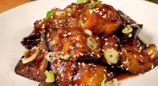 berinjela refogada agridoce