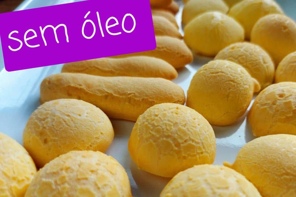 biscoito de polvilho sem óleo