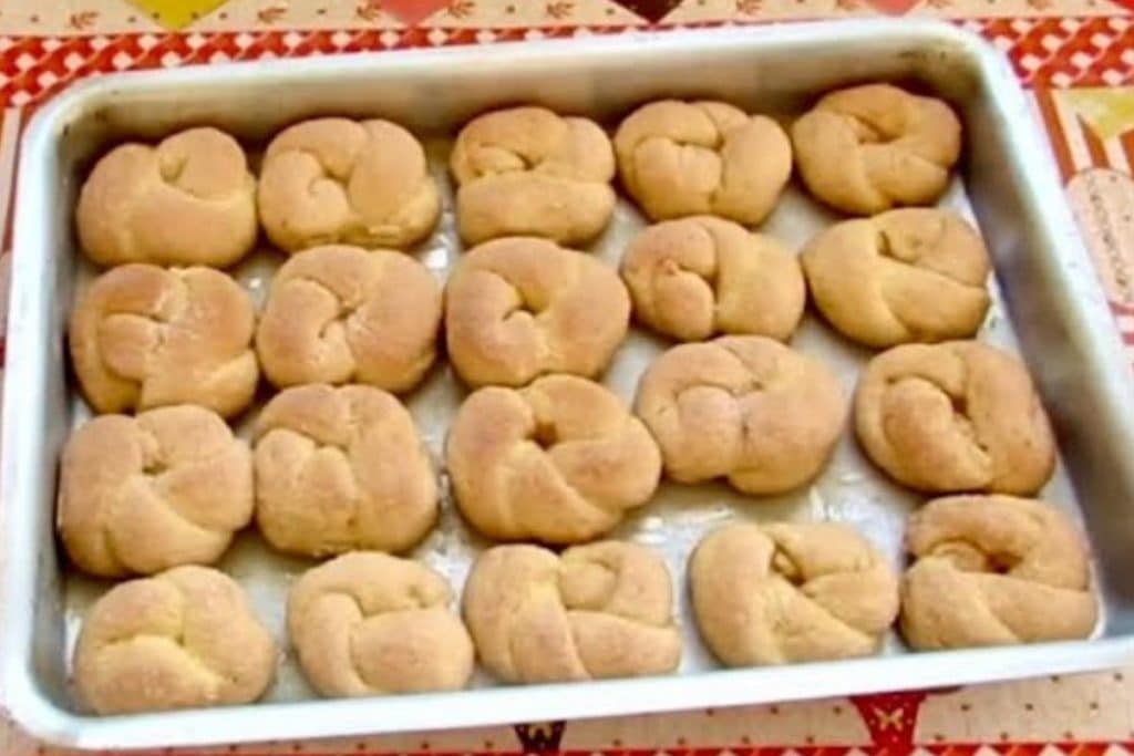 Bolacha De Maçã Com Canela