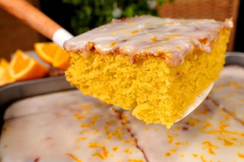 Bolo De Laranja Com Casca