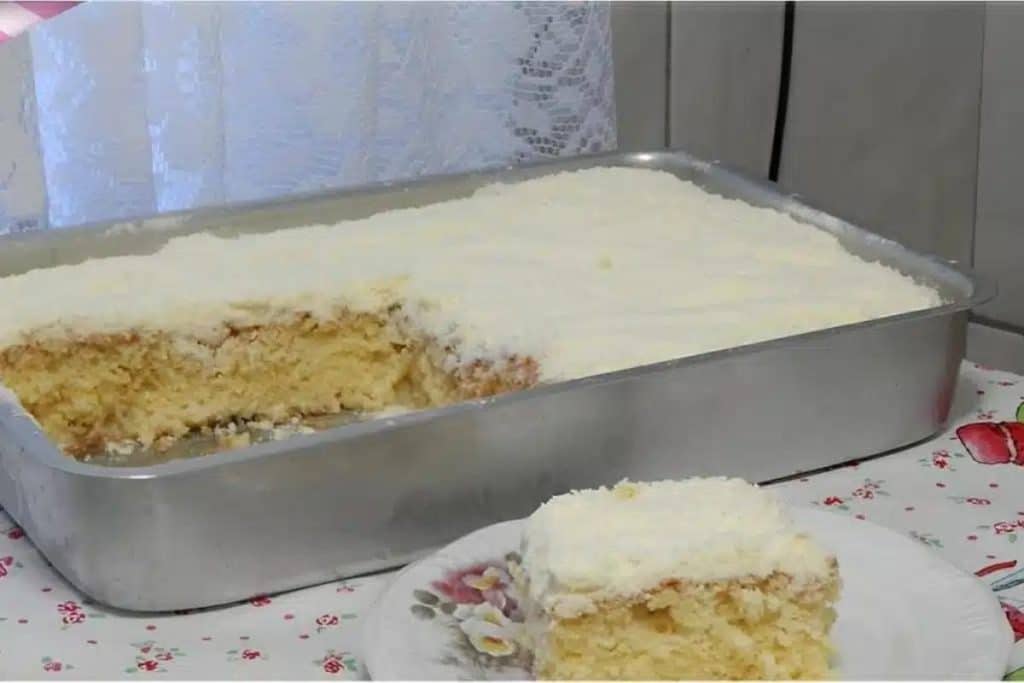 bolo de leite ninho