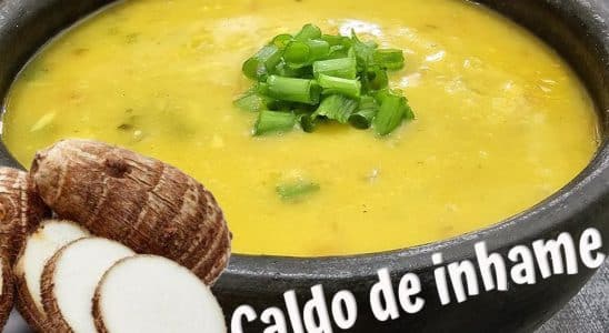 caldo de inhame
