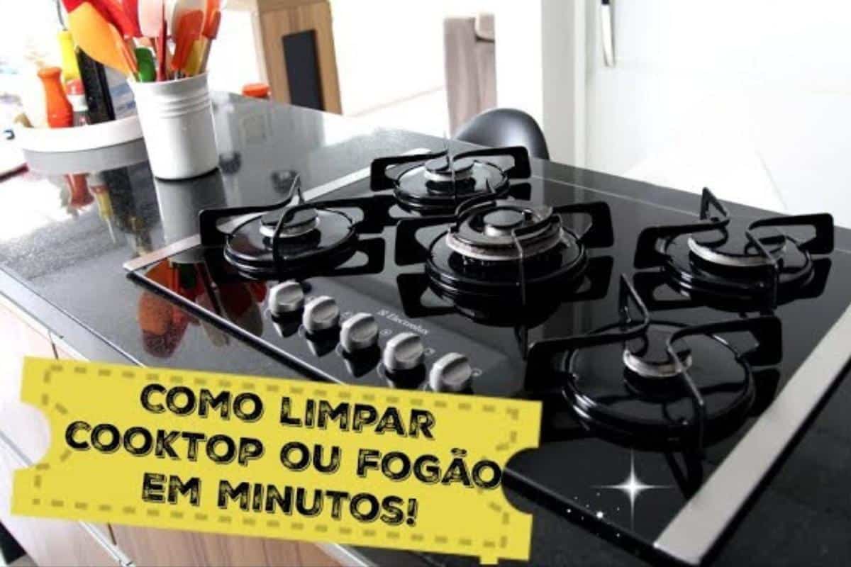 Como limpar cooktop para tirar todas as manchas e não deixar marcas do pano