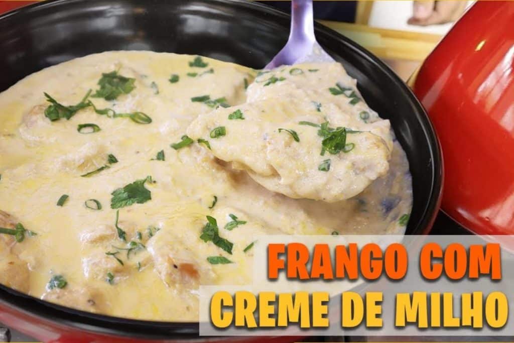 Frango Com Creme De Milho