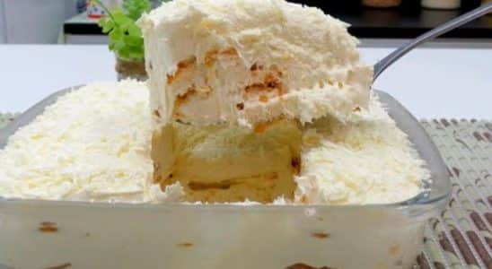 pavê de leite ninho