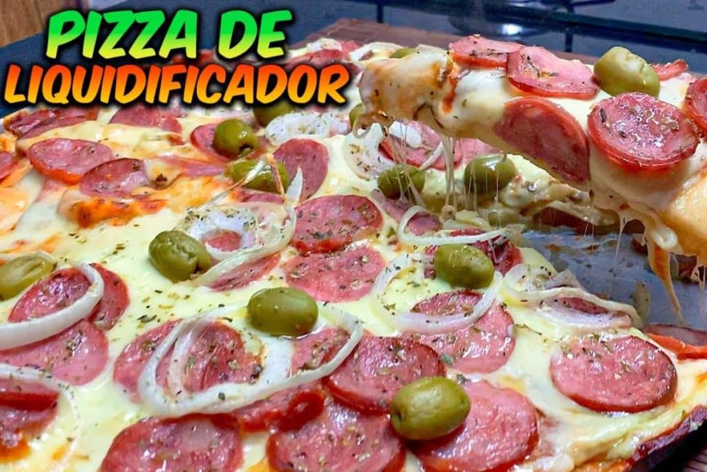 Pizza De Liquidificador