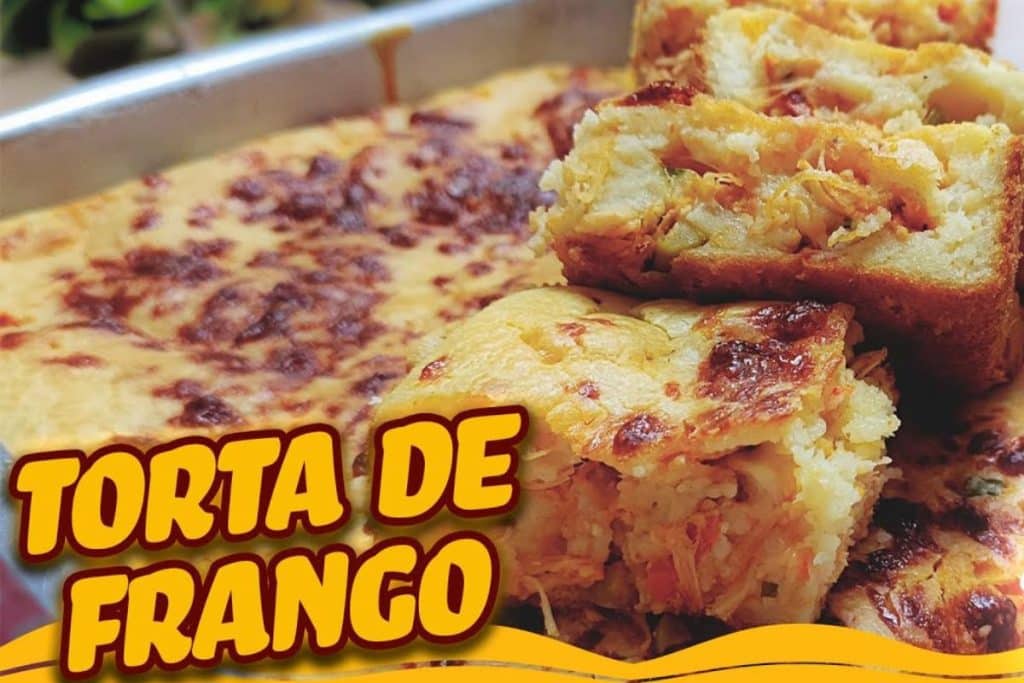 Torta De Frango Cremosa